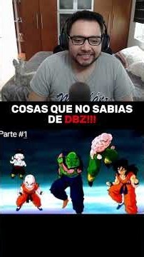 THINGS YOU DIDN'T KNOW ABOUT DBZ 😱