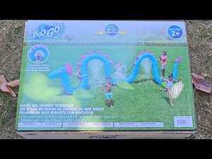 Costco Item Review H2O GO! Giant Sea Serpent Sprinkler Dragon Water Inflatable Toy Review