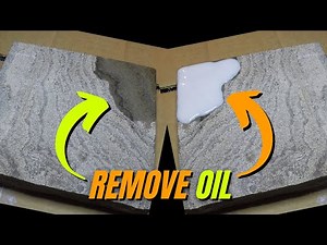 How to Remove Oil Stains from Concrete Pavers, Natural Stone, Porcelain