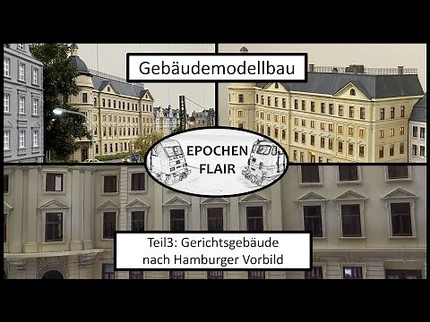 Modellbahn H0: Gebäude im Eigenbau im Maßstab 1:87! Stadthaus Hamburg, Tutorial zu Ornamenten