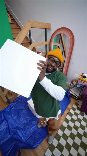 Mac Joseph on Instagram: "coffee table holiday upgrade 🎨 — shoutout to @homedepot and @ubereats for the last-minute supplies 🛠️✨And since it’s the giving season, use promo code “depot30” to get 30% off $70+ orders from The Home Depot on Uber Eats for your next project 🎁 #UberPartner"