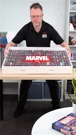 Ultimate LEGO Marvel Minifigure Display Case