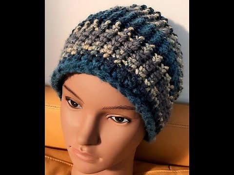 Twisty Beanie Hat Easy for Beginners Loom Knit