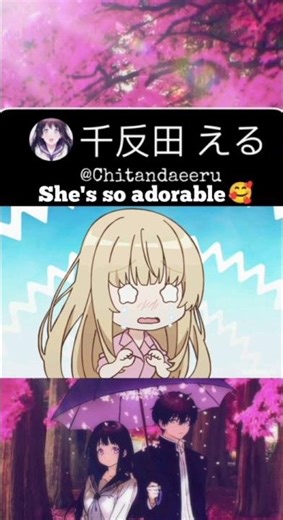 She's so adorable 🥰