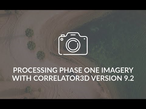 Processing Phase One Imagery with Correlator3D Version 9.2