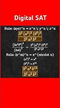 Exponent Trick You Never Noticed! | Digital SAT Maths