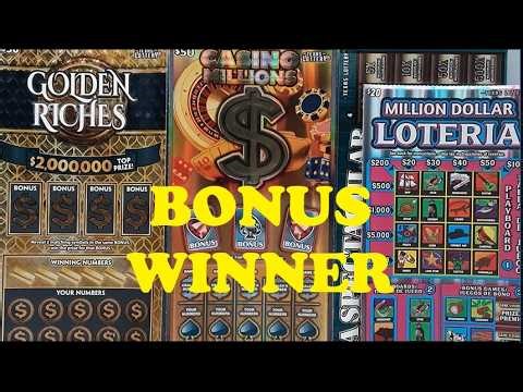 BONUS WINNER! HUNT FOR A CLAIMER CONTINUES! TEXAS LOTTERY SCRATCH OFF GAMES💰🍀😊