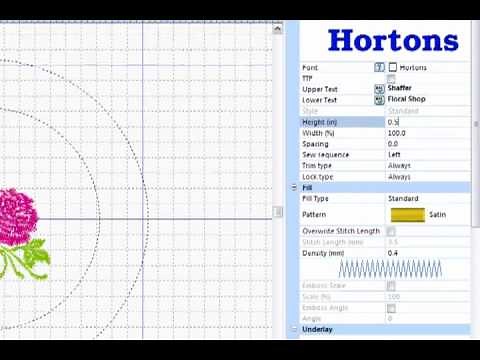Creating a Business Logo in BES Lettering Software