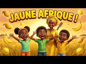 JAUNE ! Chanson des Couleurs Africaines 🌟 Petit Djembé TV