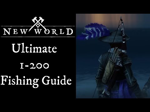 New World Fishing Leveling Guide 1-200 FAST AND EASY! Make gold along the way!
