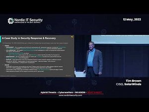 A “Worst Nightmare” Attack - The Story of The SolarWinds Hack