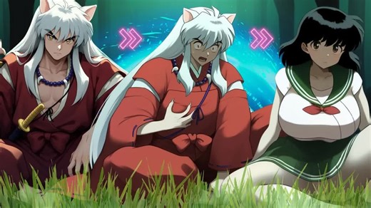 犬夜叉变身戈薇 ⚡ TG TF 性别转变动画_哔哩哔哩_bilibili