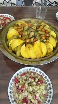 TAGINE POMMES DE TERRE COURGETTES