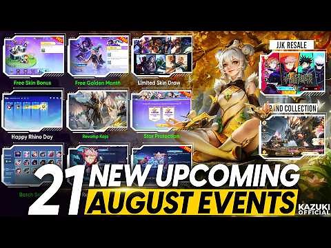 21 MAJOR MLBB EVENTS COMING IN AUGUST 2026 | JJK RETURNS | BALMOND COLLECTOR, FREE SKINS & MORE