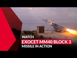 Exocet MM40 Block 3 missile