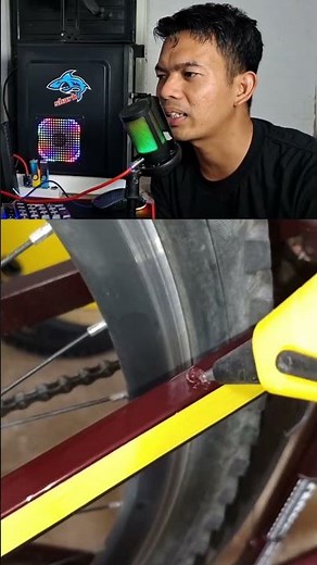 How to fix a bent bicycle rim
