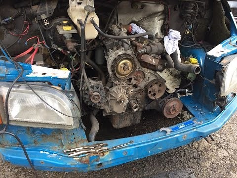 FORD TRANSIT MK5 TIMING BELT REMOVED, TURBO OFF, WORKSHOP UPDATE