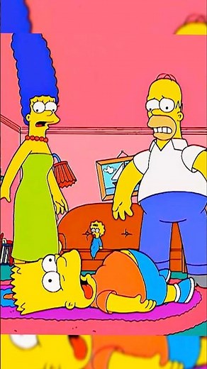 Bart gets fat #simpsons #thesimpsons #cartoon