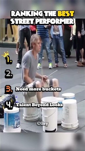 Ranking the Best Street Performers🔥| Street Performers Ranked #shortvideo
