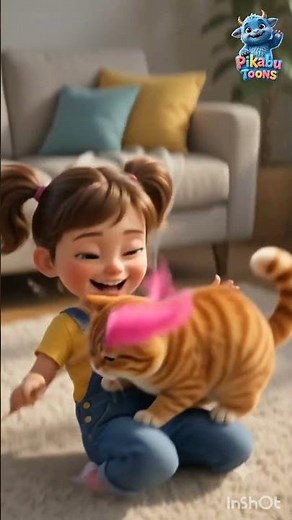 🐱 C for Cat – Play and Learn with Pikabu Toons! 🧶
