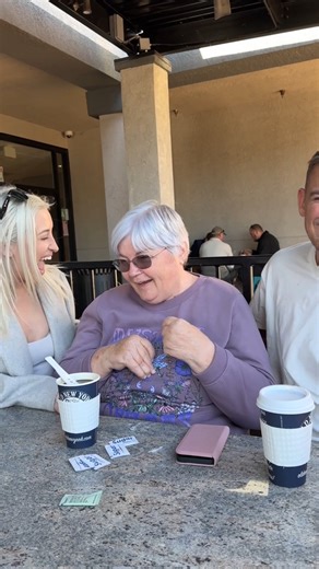 14K views · 76 reactions | Using my pregnancy test to tell my mom we’re pregnant! ❤️ #funny #family #blessed #pregnancy Family has a unique outing when the daughter's pregnancy is revealed in her moms coffee | Jamie and Blake | Facebook