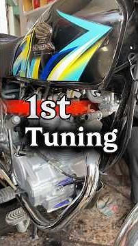 First General Tuning of My Honda CG 125 Speed booster 🔥 #shorts