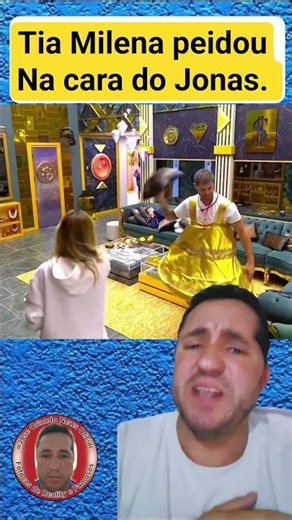 Aunt Milena farts in Jonas's face. #viralshorts #bbbb #bbb26