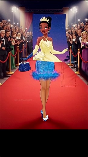 Tiana transformation #zoo #transformation #digitalart