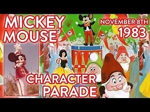 Celebrate Mickey’s Birthday Week 🎂 | Mickey Mouse Character Parade - Magic Kingdom - 1983