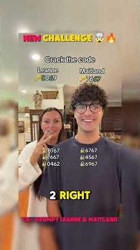 playing new crack the code challenge with mom 😂 #funny #memes #challenge #labubu #xyzbca #shorts