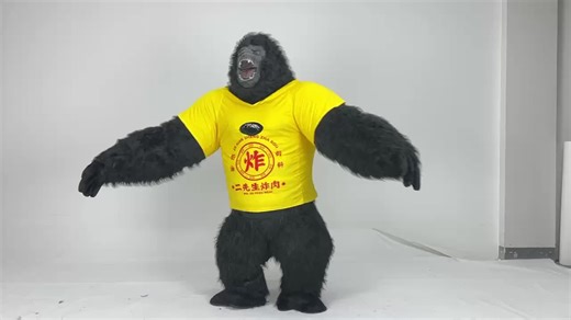 Inflatable Gorilla Costume for Halloween Parties