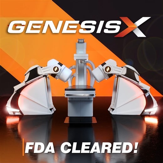 🎉BREAKING NEWS: Excited to announce FDA Clearance of #GenesisX! A major advance in expanding access to the precision and safety of robotic cardiac care worldwide. Read the full press release: https://ir.stereotaxis.com/news-releases/news-release-details/genesisx-robotic-magnetic-navigation-system-receives-us-fda | Stereotaxis