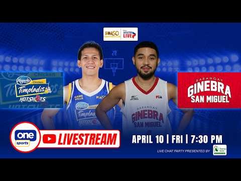 LIVE: MAGNOLIA vs BRGY. GINEBRA | PBA SEASON 50 COMMISSIONER’S CUP | APRIL 10, 2026