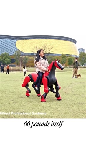 DEEP Robotics $50K Robot Horse — Bionic Legs, 45° Slopes, Only 66lbs