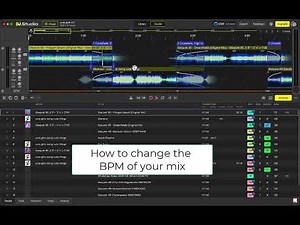 How to change the BPM of your whole mix