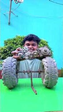 Making homemade RC car + 775 DC motor #shots #project #experiment #sujanexperiment