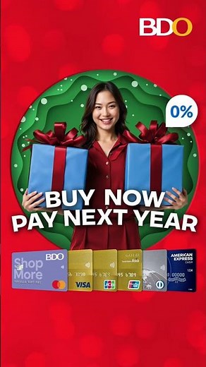 BDO Credit Cards Buy Now Pay Next Year Promo Digital Ad Q4 2025 15s (Philippines, V3) [ST] #Shorts