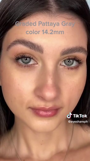 Enhance Your Look with Graded Pattaya Gray Color Contact Lens