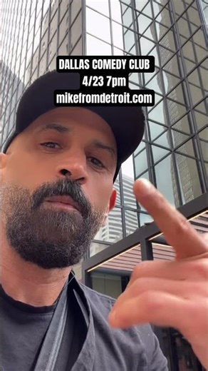 Tonight Dallas Comedy club 4/23 7 PM. Code: MIKEVIP at checkout.