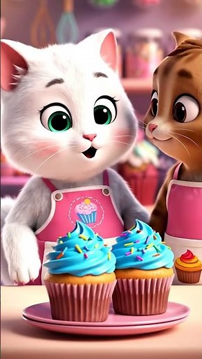 Coco Cat’s Cupcake Count | Fun Addition for Kids Using Real Objects | Early Math Learning