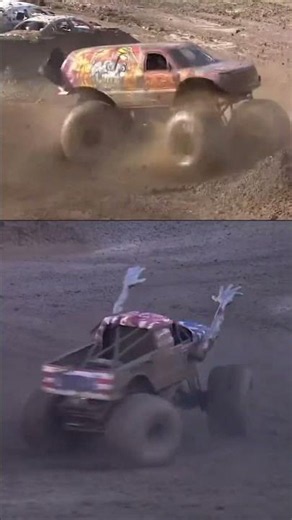 Who did it better⁉️ Bari Musawwir or Matt Pagliarulo? #MonsterJam #MonsterTrucks #Pittsburgh