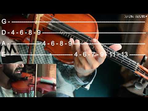 How to play F# major scale on violin | Easy Music Tutorials