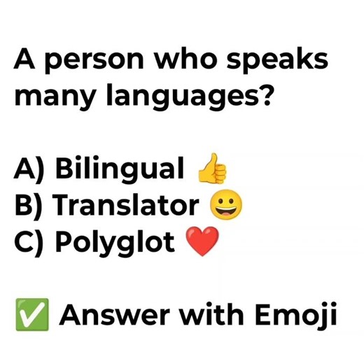 answer with emojis