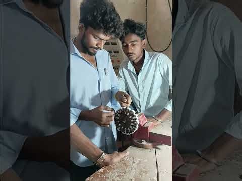 CELING FAN REWINDING PRACTICE. #electrical 