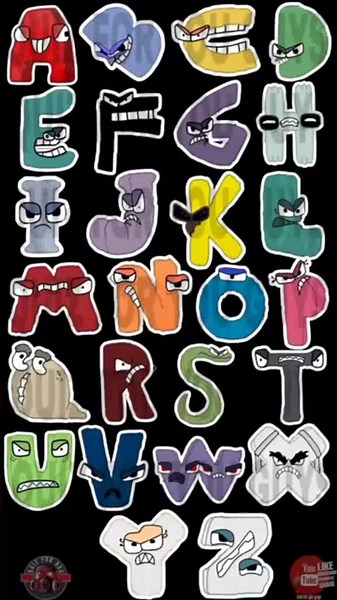 Alphabet Lore But They Angry #shorts #alphabetlore #alphabetlorebut #alphabetlorereverse