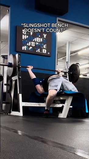 225x4 Bench Press at 176lbs (Slingshot Bench) – Does It Count? | Anomalous Strength #benchpress