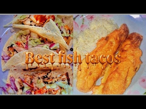 How to make the best breaded fish at home (Fish tacos)