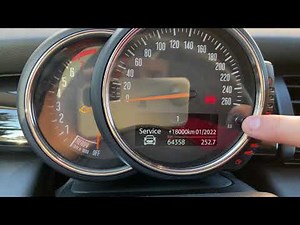 Mini Cooper F56 | Oil Change Interval Reset (How to)