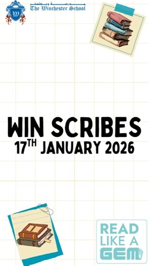 Winchester School - Jebel Ali on Instagram: "WIN Scribes – The Young Writers’ Anthology - a nationwide interschool short story writing competition. As part of the programme, WIN Scribes is conducting a face-to-face workshop designed to help students refine their writing techniques, develop narrative structure, and receive expert guidance before drafting their stories. The workshop will be held on Saturday, 17th January 2026, at The Winchester School, Jebel Ali. #gemsfamilyfirst #gemseducation #w