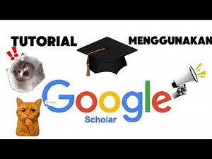 Cara menggunakan google scolar